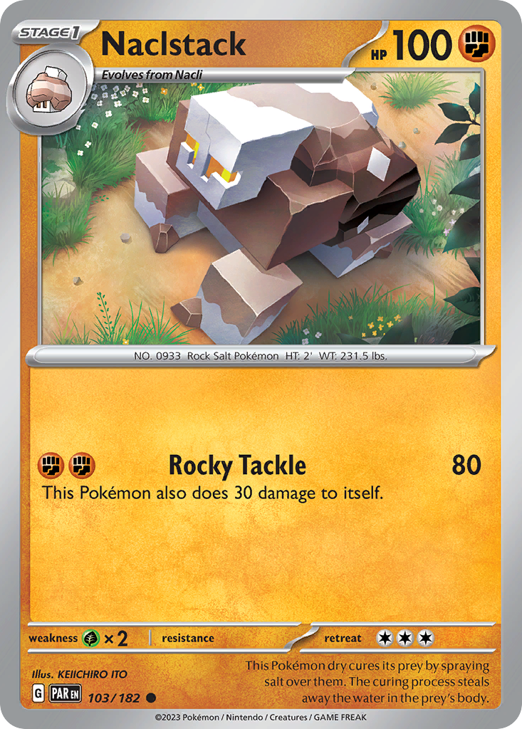 Naclstack sv4-103 Common from Paradox Rift Set