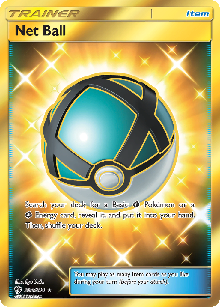 Net Ball sm8-234 Rare Secret from Lost Thunder Set