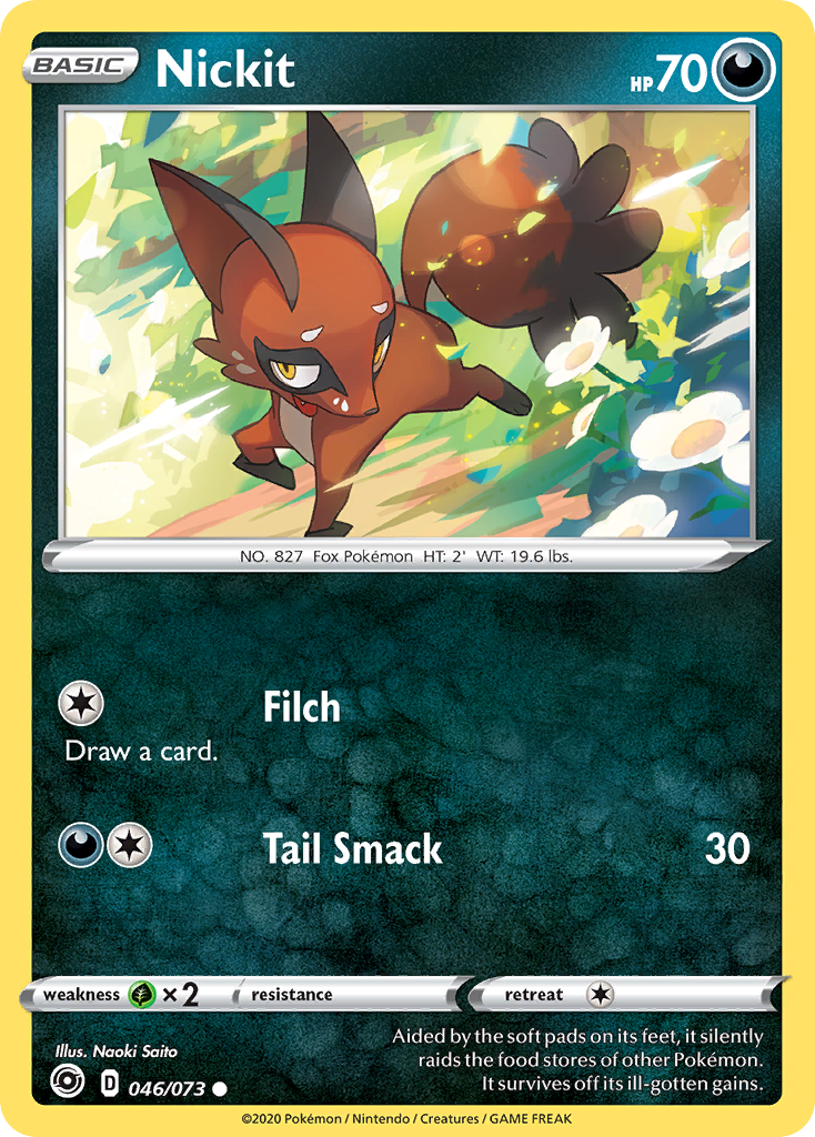 Nickit swsh35-46 Common from Champion's Path Set