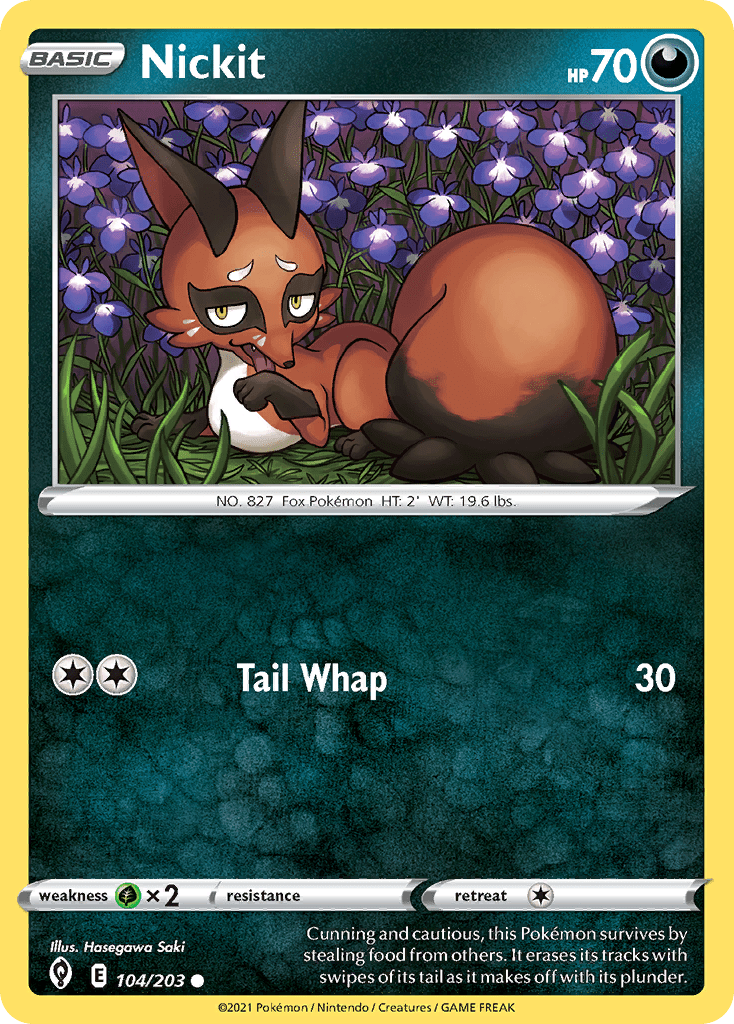 Nickit swsh7-104 Common from Evolving Skies Set