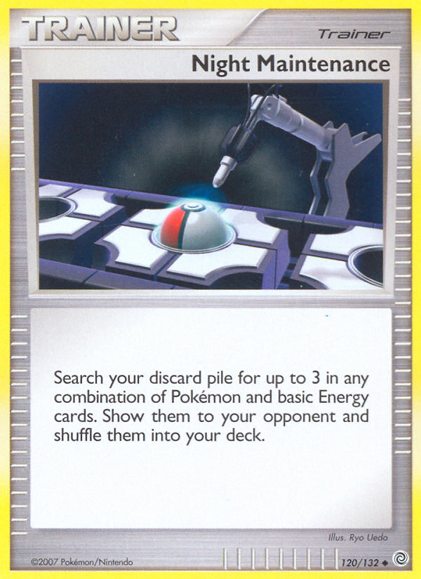 Night Maintenance dp3-120 Uncommon from Secret Wonders Set