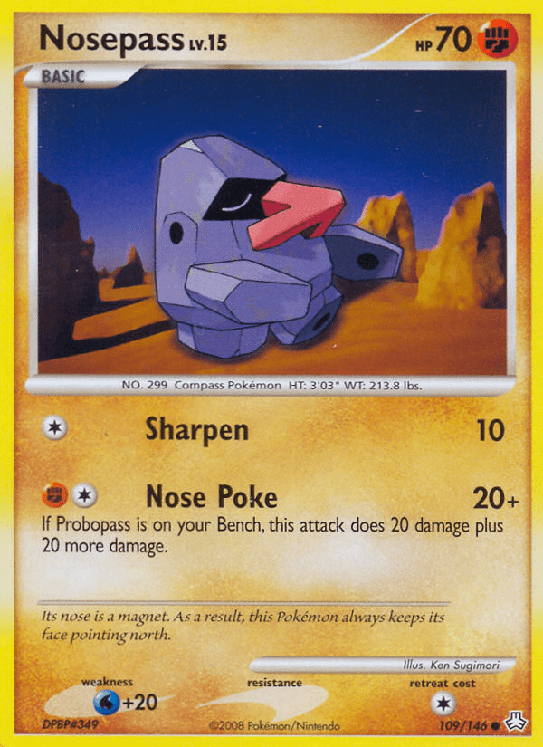 Nosepass dp6-109 Common from Legends Awakened Set