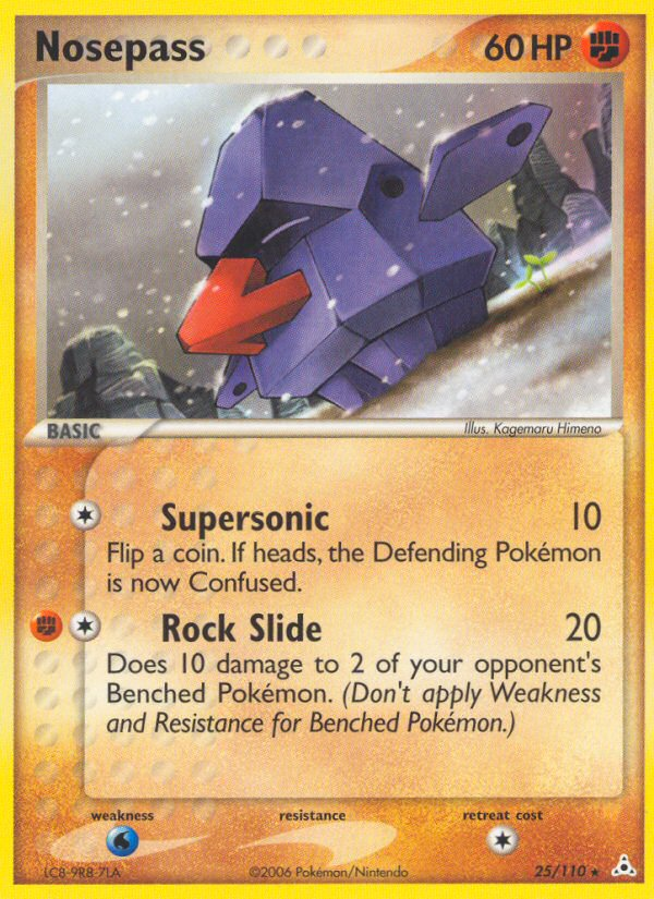 Nosepass ex13-25 Rare from Holon Phantoms Set