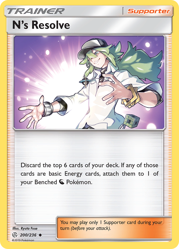 N’s Resolve sm12-200 Uncommon from Cosmic Eclipse Set
