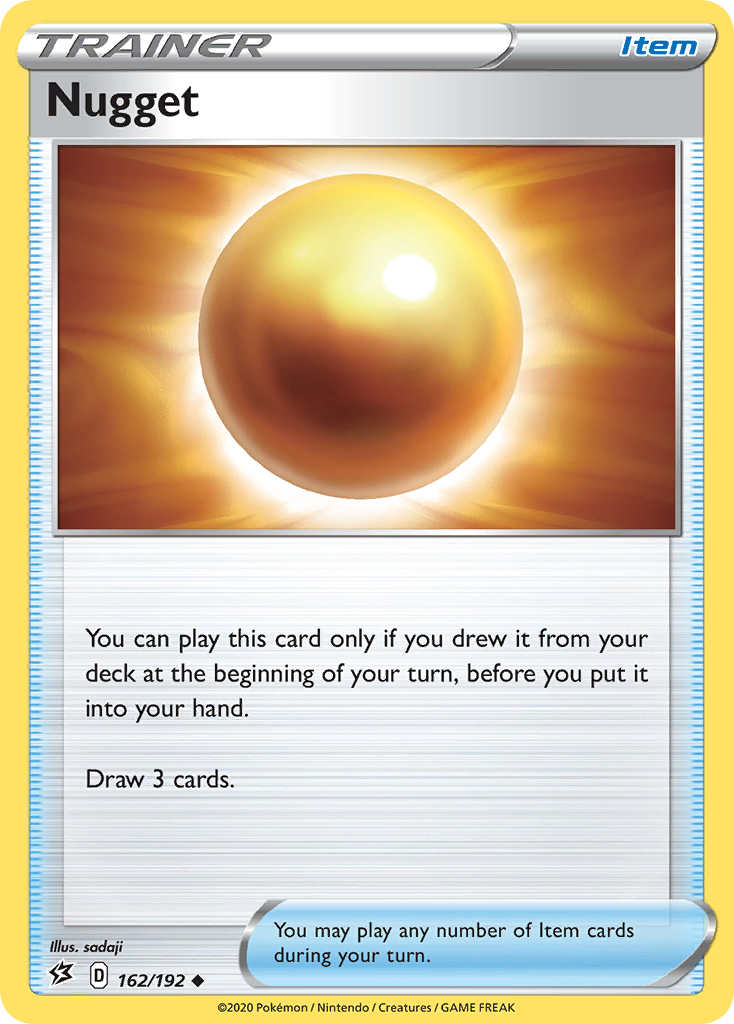 Nugget swsh2-162 Uncommon from Rebel Clash Set