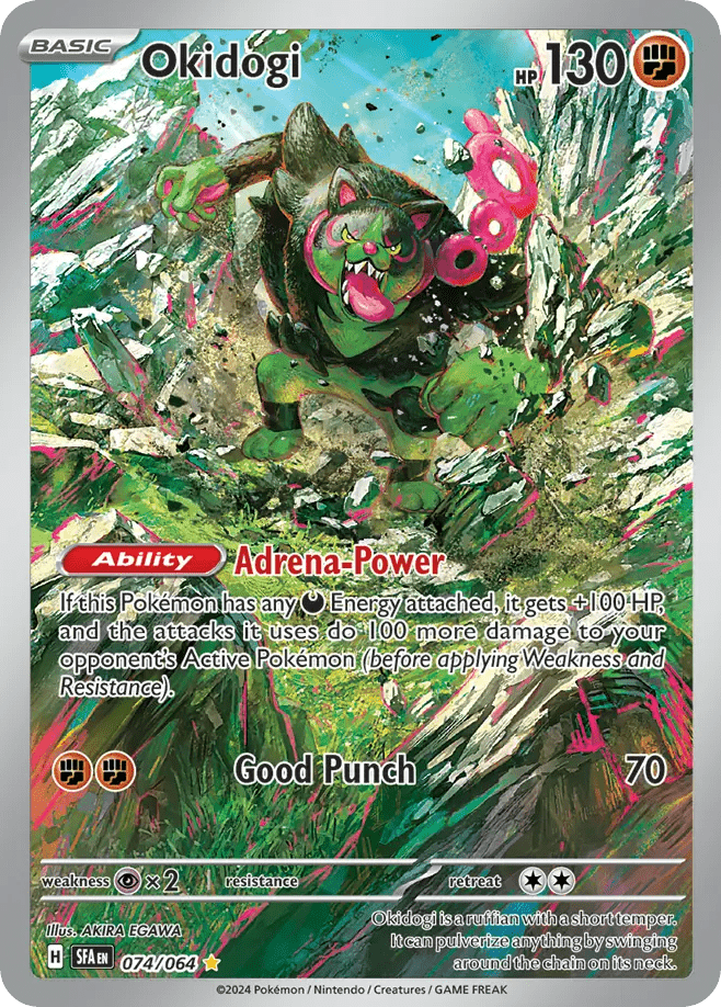 Okidogi sv6pt5-74 Illustration Rare from Shrouded Fable Set