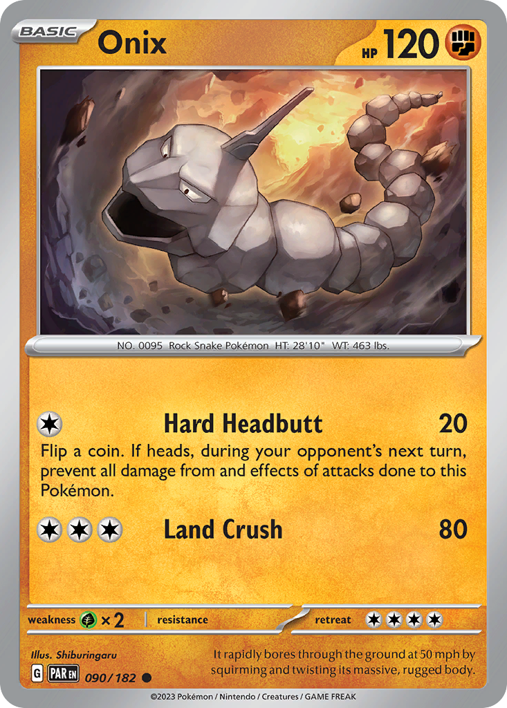 Onix sv4-90 Common from Paradox Rift Set