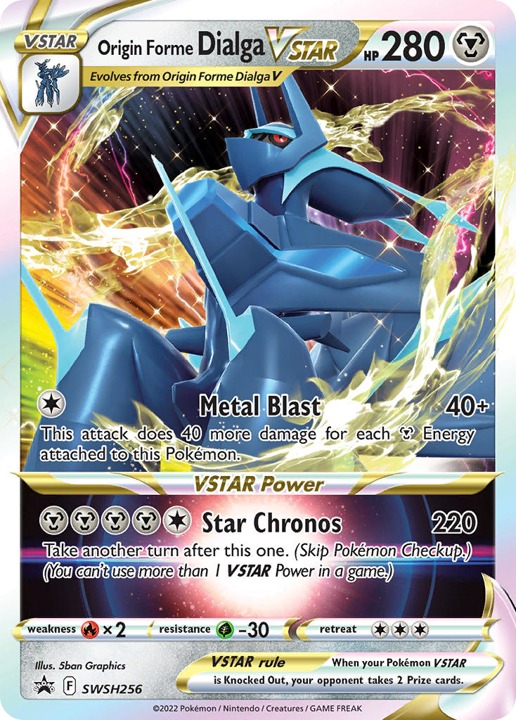 Origin Forme Dialga VSTAR swshp-SWSH256 Promo from SWSH Black Star Promos Set