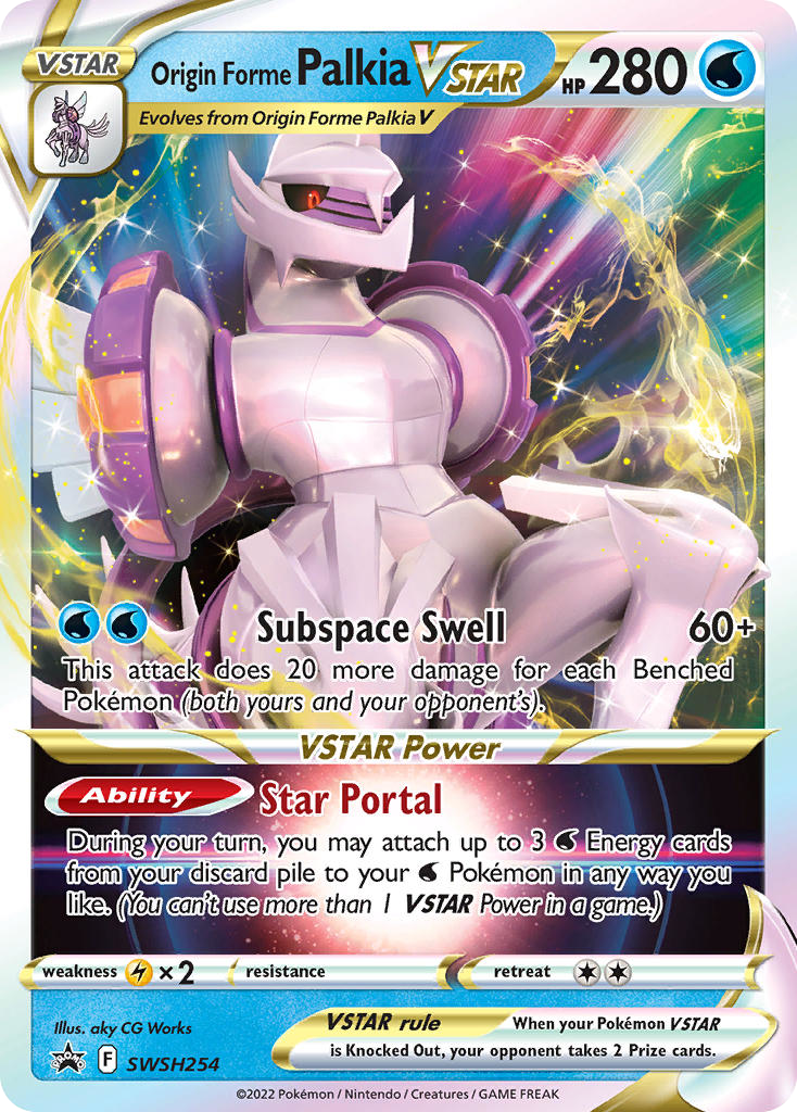 Origin Forme Palkia VSTAR swshp-SWSH254 Promo from SWSH Black Star Promos Set