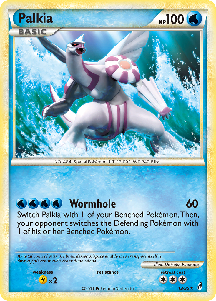 Palkia col1-19 Rare Holo from Call of Legends Set