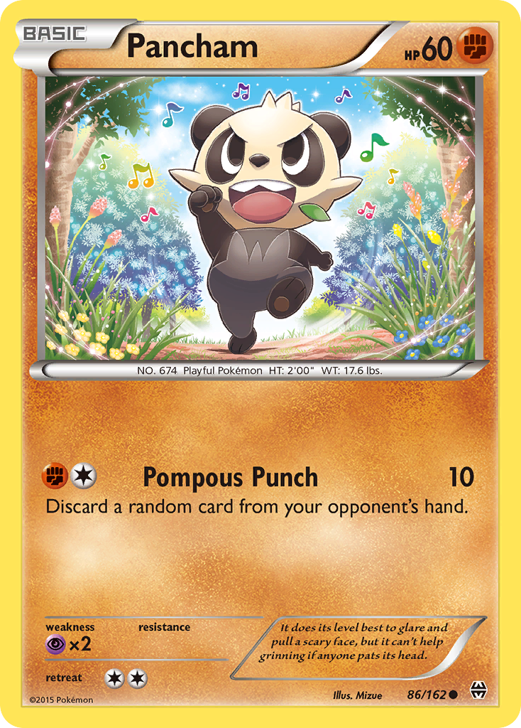 Pancham xy8-86 Common from BREAKthrough Set