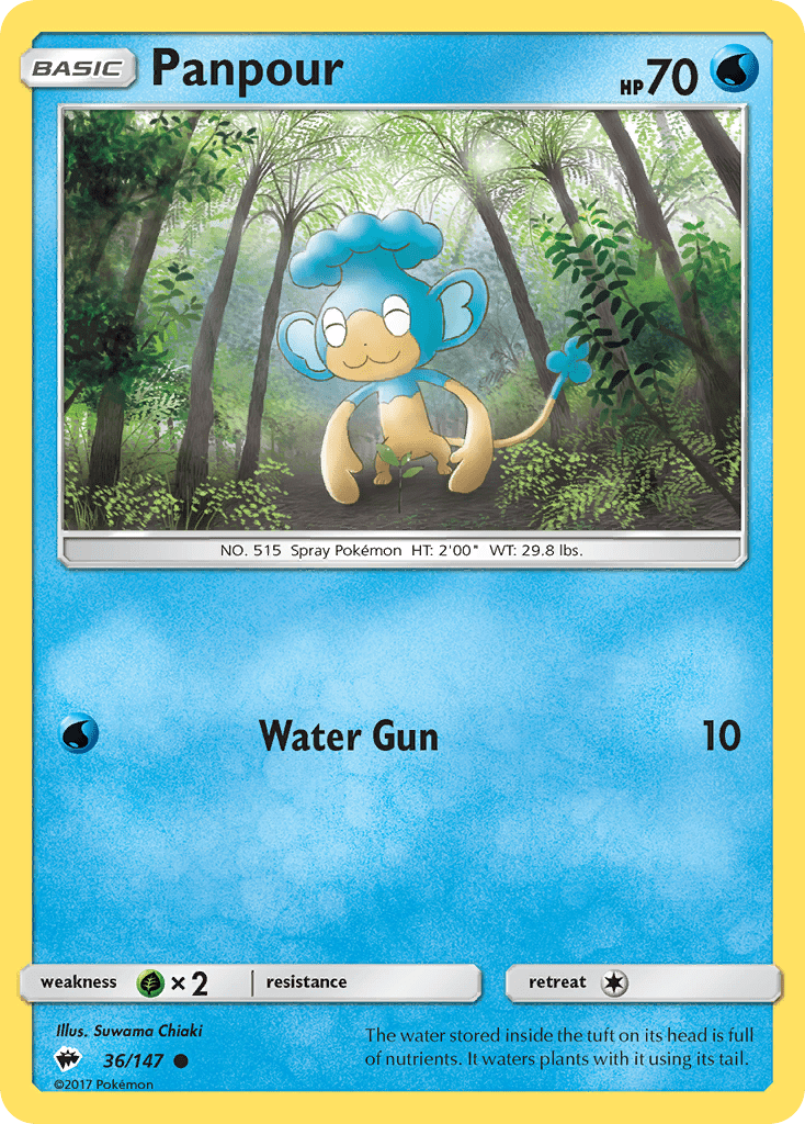 Panpour sm3-36 Common from Burning Shadows Set
