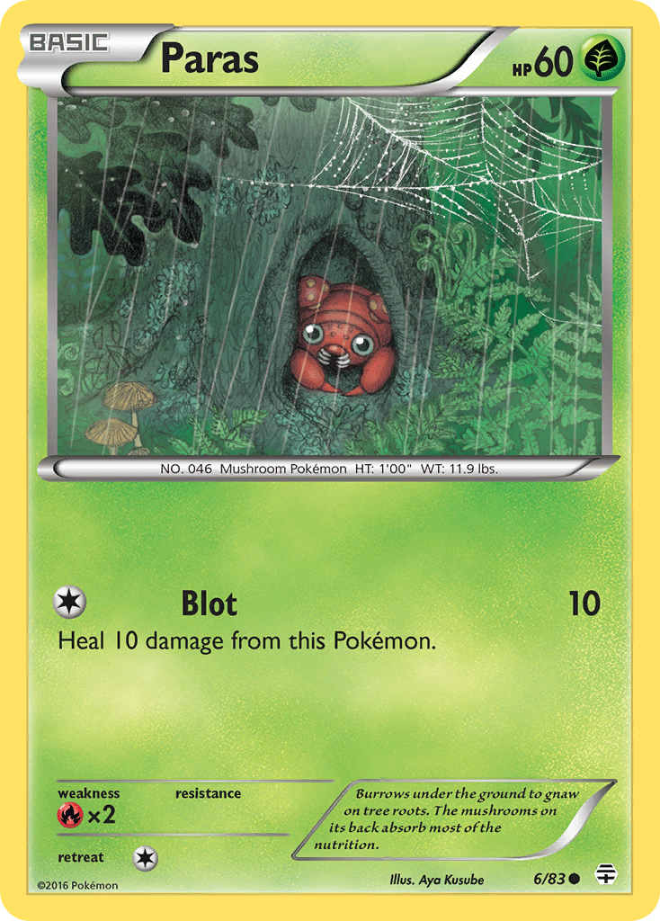 Paras g1-6 Common from Generations Set