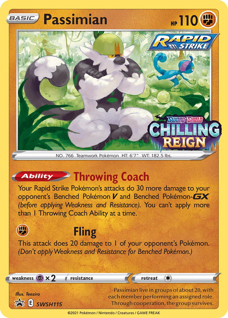 Passimian swshp-SWSH115 Promo from SWSH Black Star Promos Set