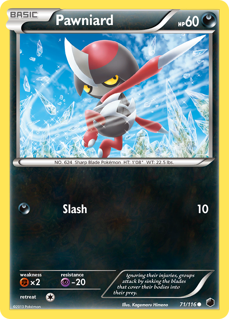 Pawniard bw9-71 Common from Plasma Freeze Set