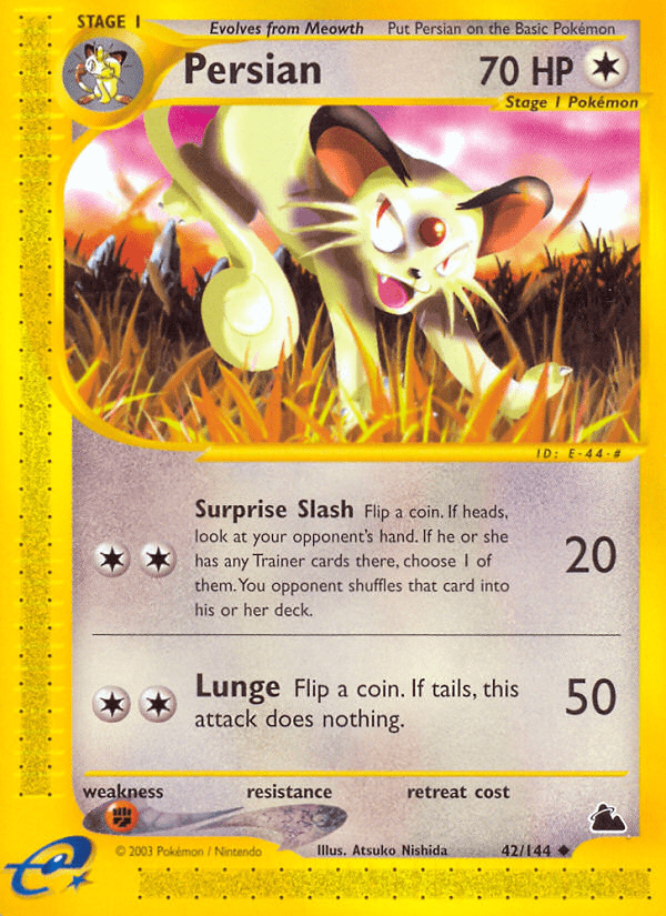 Persian ecard3-42 Uncommon from Skyridge Set