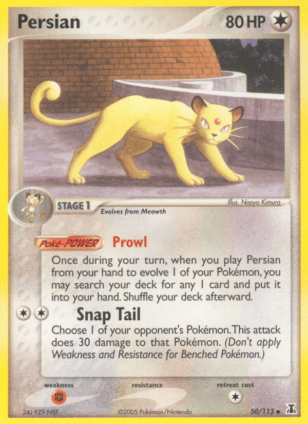 Persian ex11-50 Uncommon from Delta Species Set