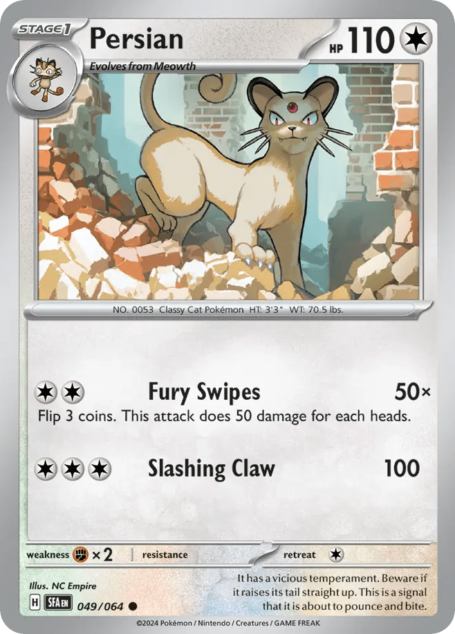 Persian sv6pt5-49 Common from Shrouded Fable Set