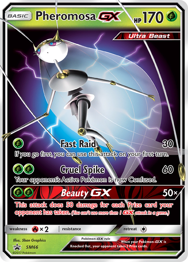 Pheromosa-GX smp-SM66 Promo from SM Black Star Promos Set
