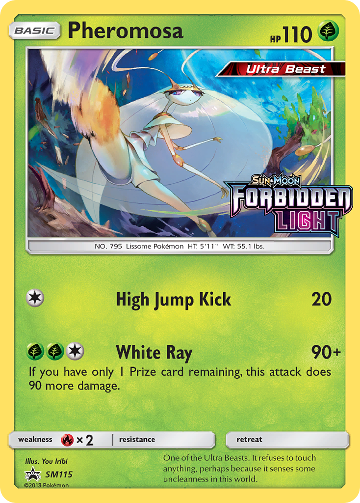 Pheromosa smp-SM115 Promo from SM Black Star Promos Set