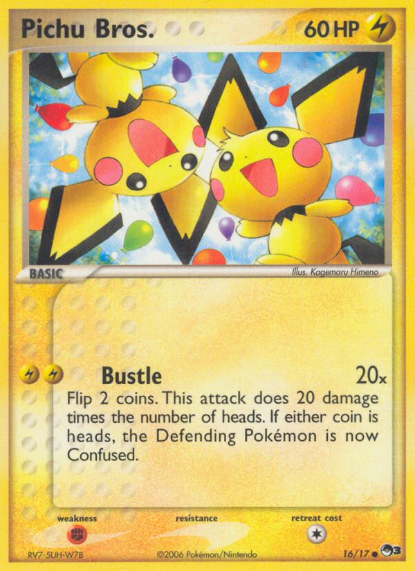 Pichu Bros. pop3-16 Common from POP Series 3 Set