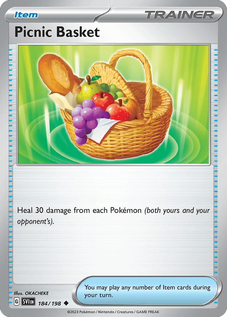 Picnic Basket sv1-184 Uncommon from Scarlet & Violet Set