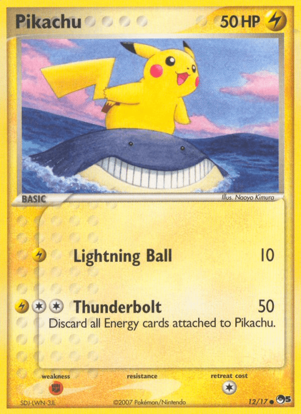 Pikachu pop5-12 Common from POP Series 5 Set