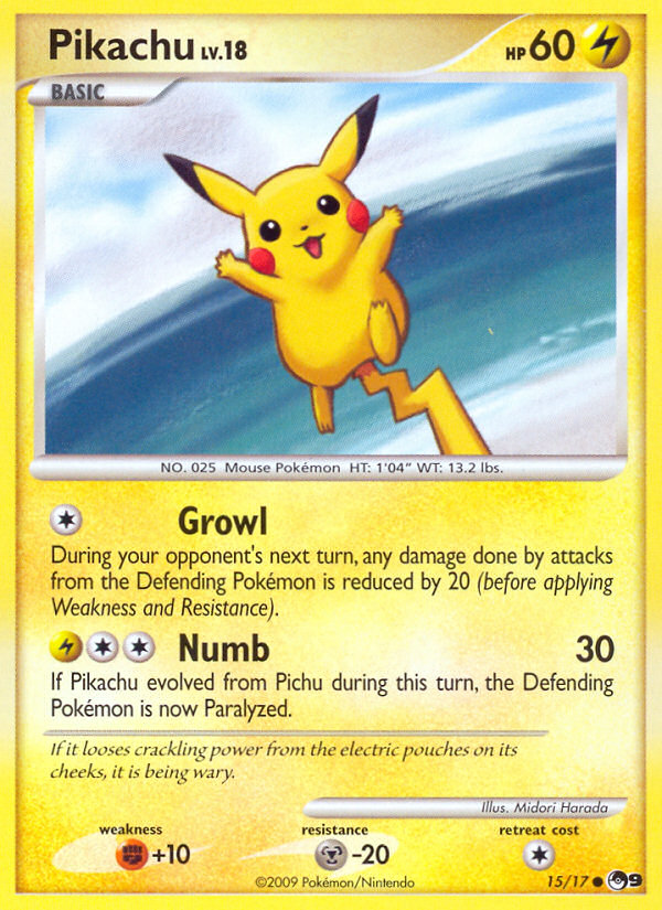 Pikachu pop9-15 Common from POP Series 9 Set