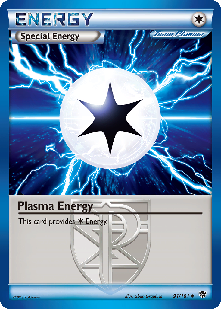Plasma Energy bw10-91 Uncommon from Plasma Blast Set