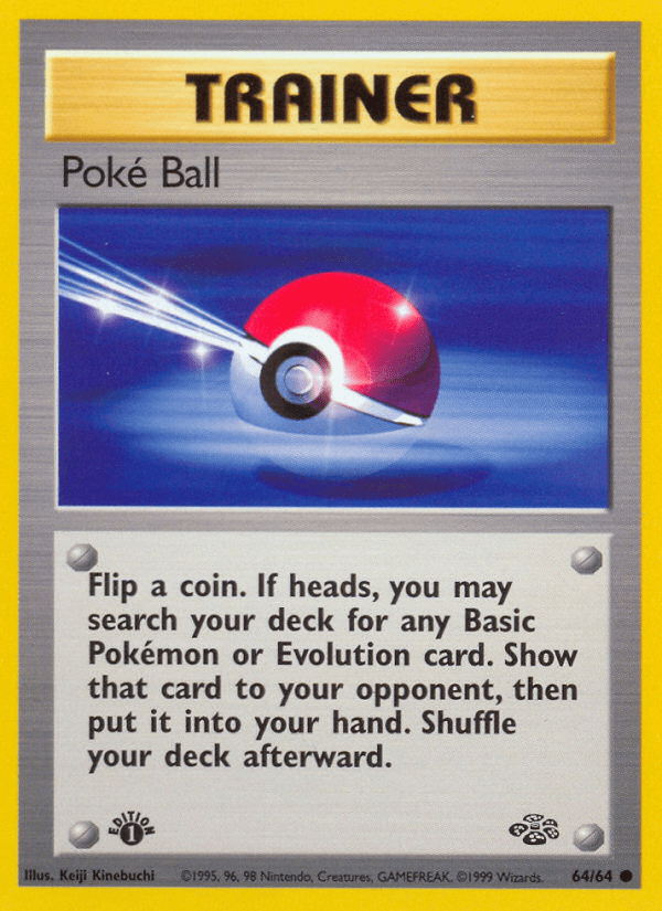 Poké Ball base2-64 Common from Jungle Set