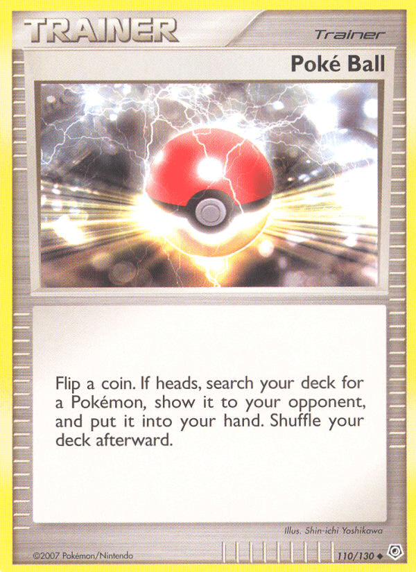 Poké Ball dp1-110 Uncommon from Diamond & Pearl Set
