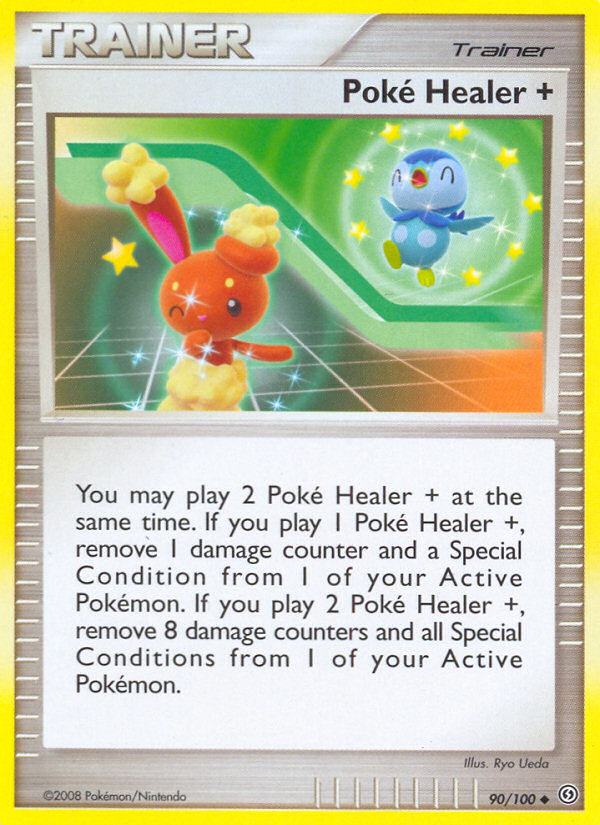 Poké Healer + dp7-90 Uncommon from Stormfront Set