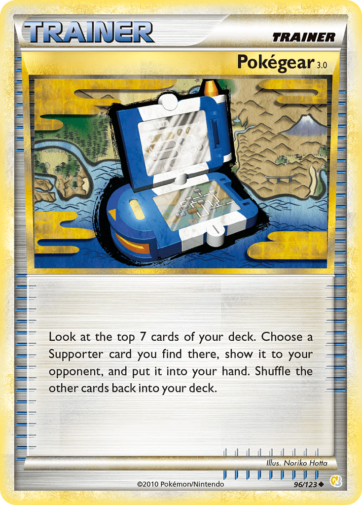Pokégear 3.0 hgss1-96 Uncommon from HeartGold & SoulSilver Set