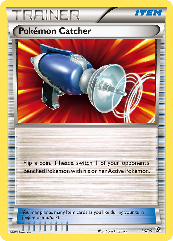Pokémon Catcher xy0-36  from Kalos Starter Set Set
