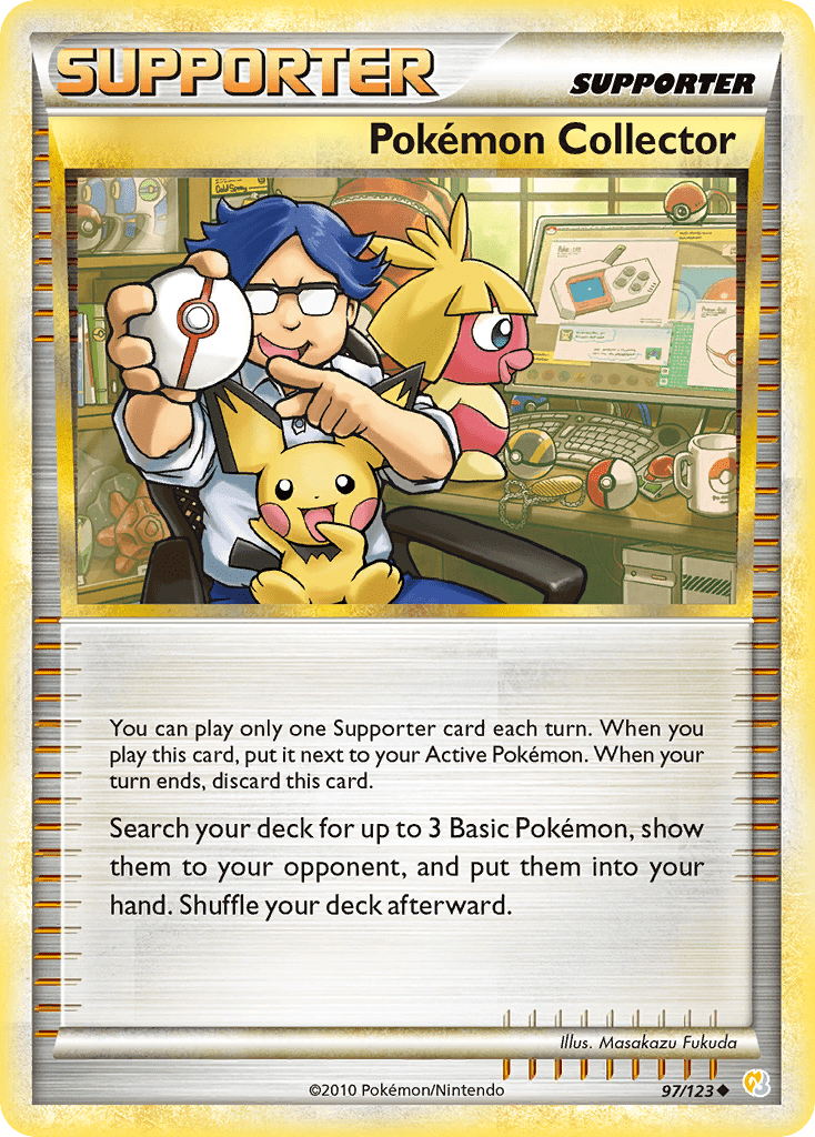 Pokémon Collector hgss1-97 Uncommon from HeartGold & SoulSilver Set