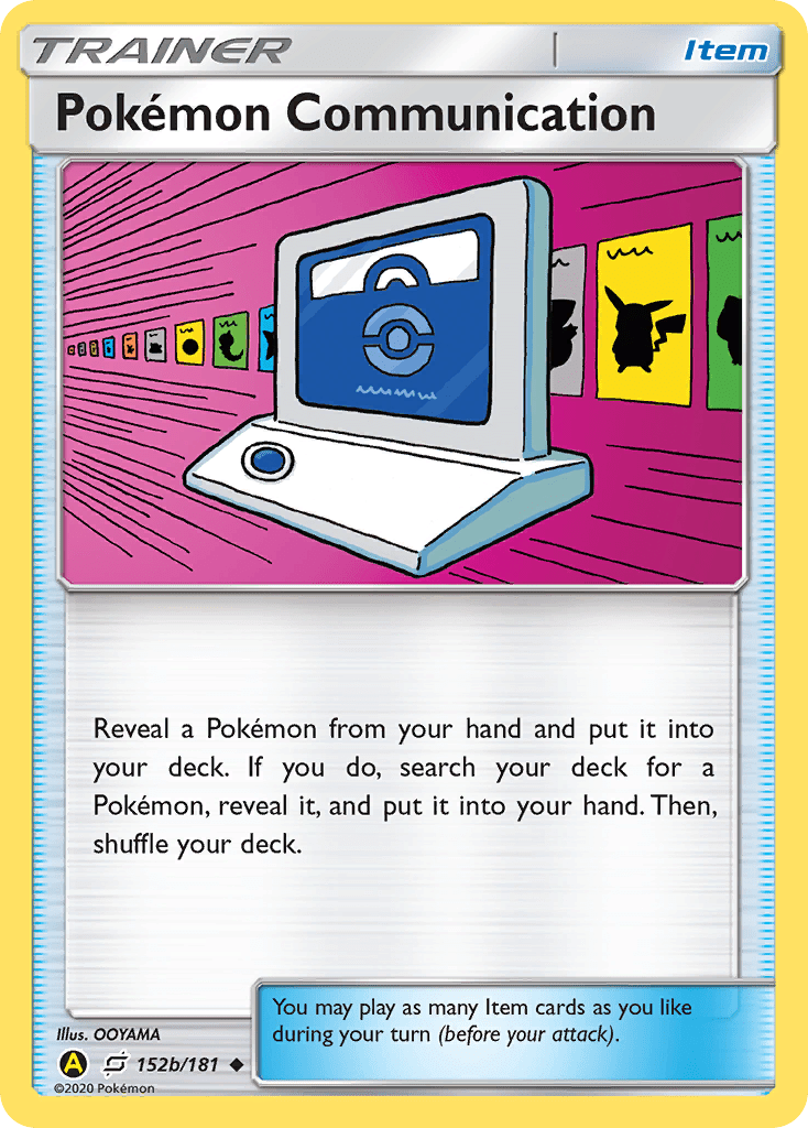 Pokémon Communication sm9-152b Uncommon from Team Up Set