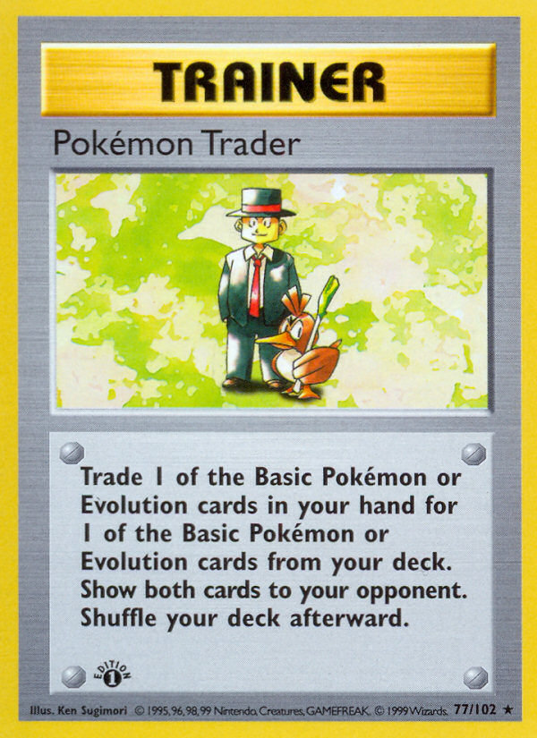 Pokémon Trader base1-77 Rare from Base Set