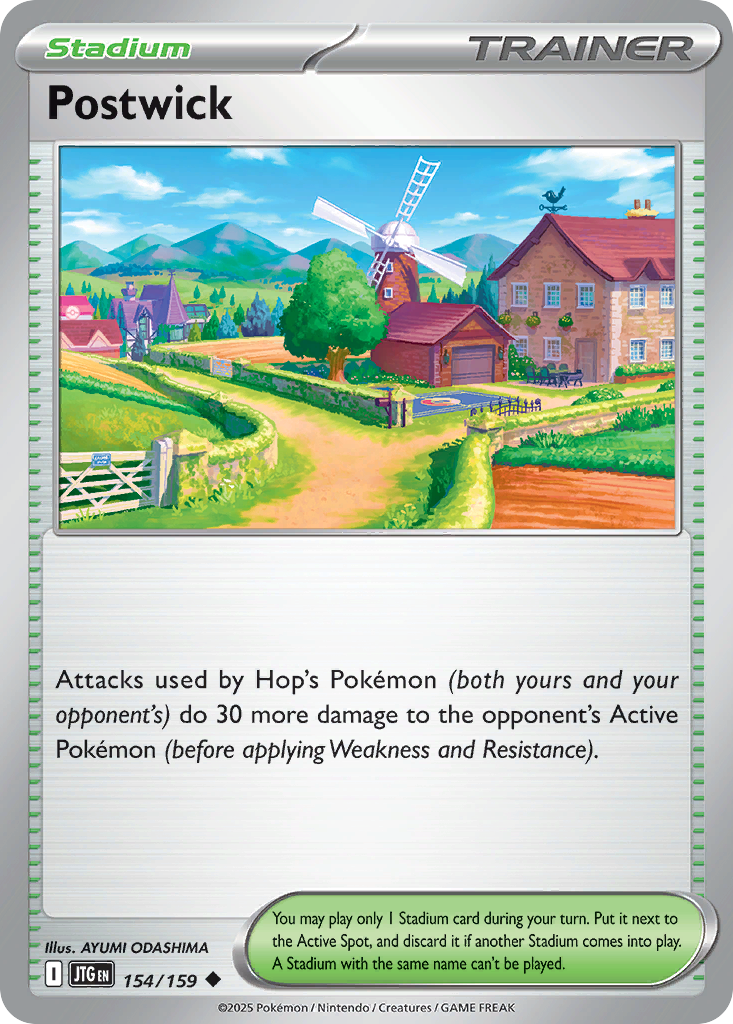 Postwick sv9-154 Uncommon from Journey Together Set
