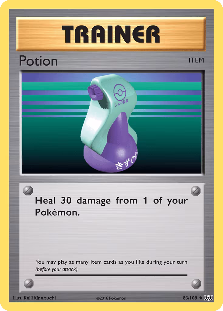 Potion xy12-83 Uncommon from Evolutions Set