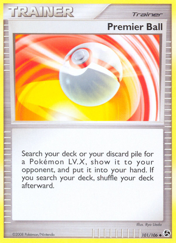 Premier Ball dp4-101 Uncommon from Great Encounters Set