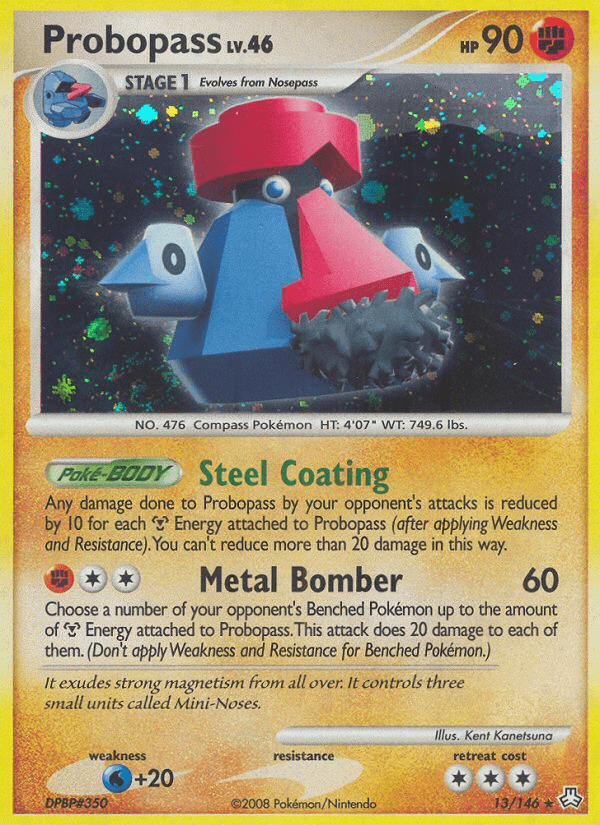 Probopass dp6-13 Rare Holo from Legends Awakened Set