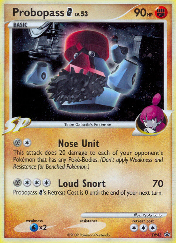 Probopass G dpp-DP43 Promo from DP Black Star Promos Set