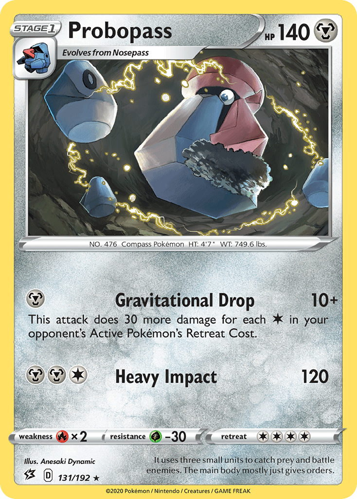 Probopass swsh2-131 Rare from Rebel Clash Set