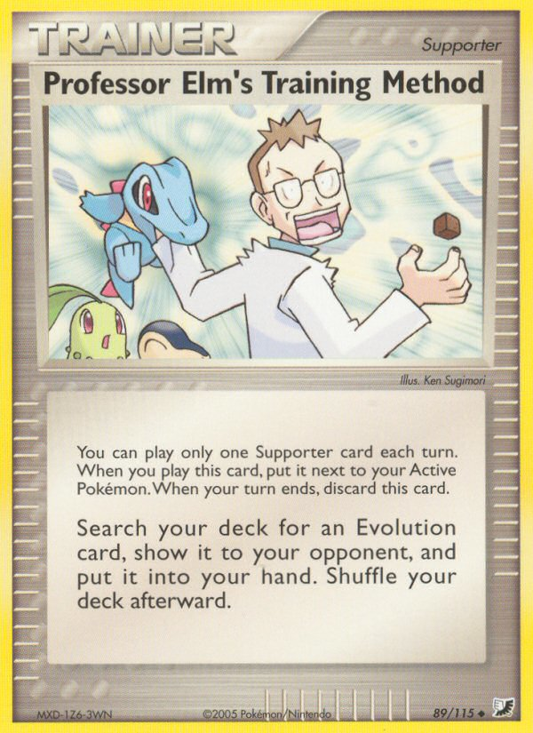 Professor Elm’s Training Method ex10-89 Uncommon from Unseen Forces Set