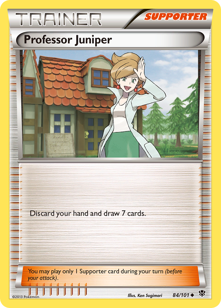Professor Juniper bw10-84 Uncommon from Plasma Blast Set