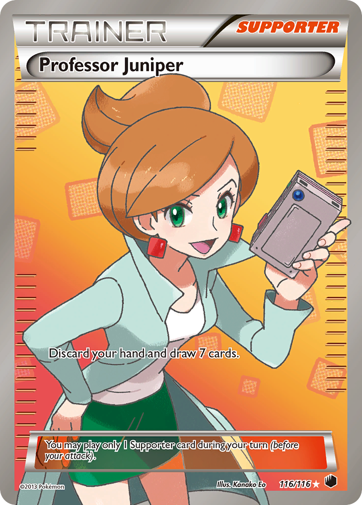 Professor Juniper bw9-116 Rare Ultra from Plasma Freeze Set