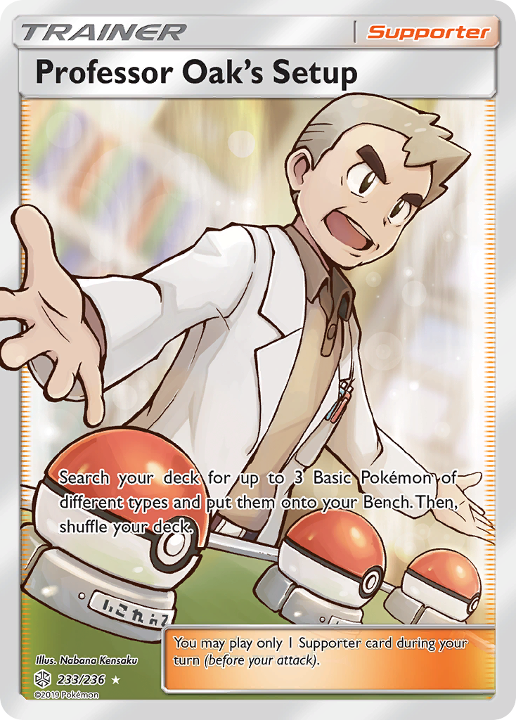 Professor Oak’s Setup sm12-233 Rare Ultra from Cosmic Eclipse Set