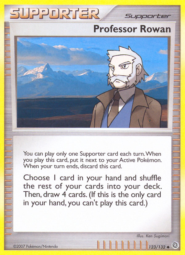 Professor Rowan dp3-123 Uncommon from Secret Wonders Set
