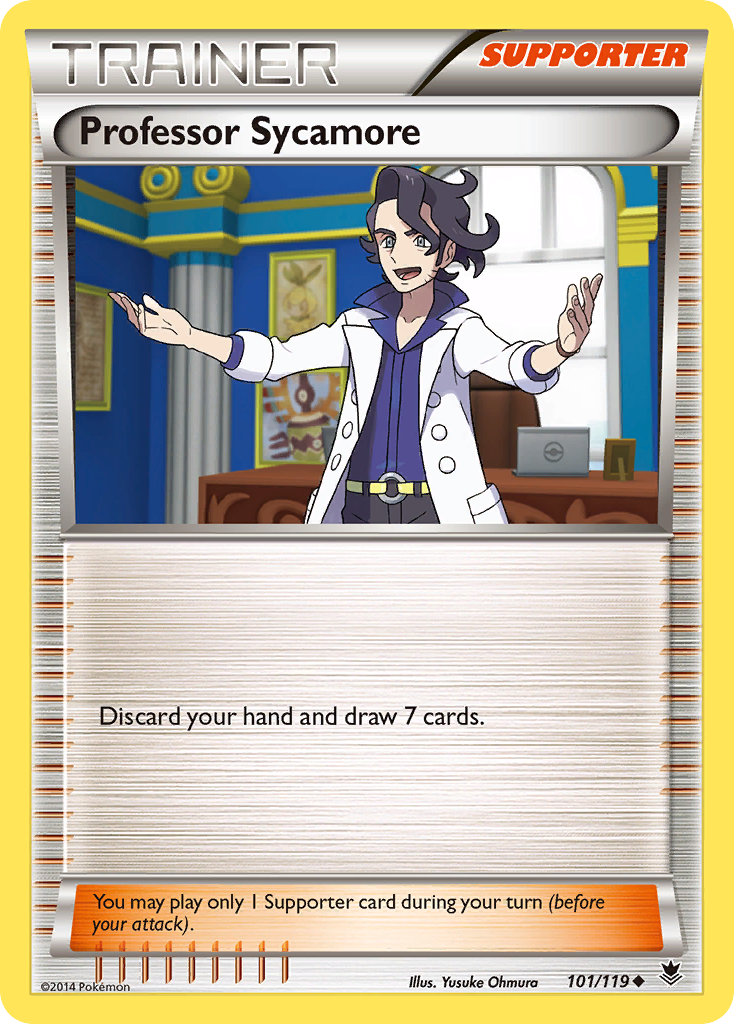 Professor Sycamore xy4-101 Uncommon from Phantom Forces Set