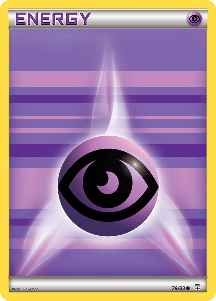 Psychic Energy g1-79 Common from Generations Set